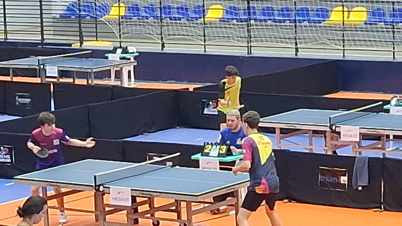 Competição — ginásio